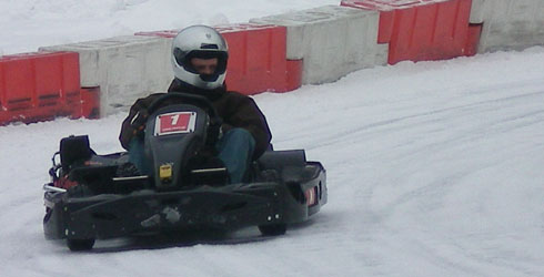 Kart on Ice